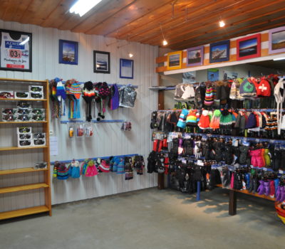 boutique d'équipement de ski